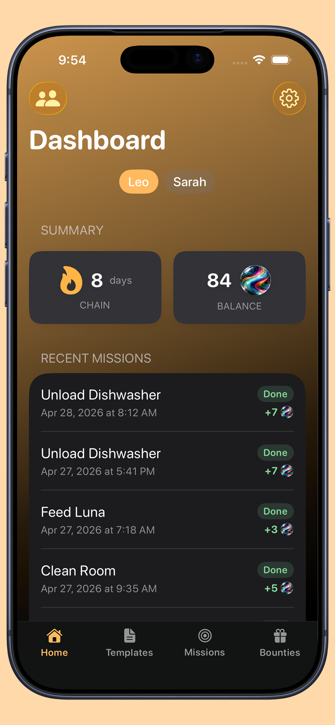Parent Dashboard