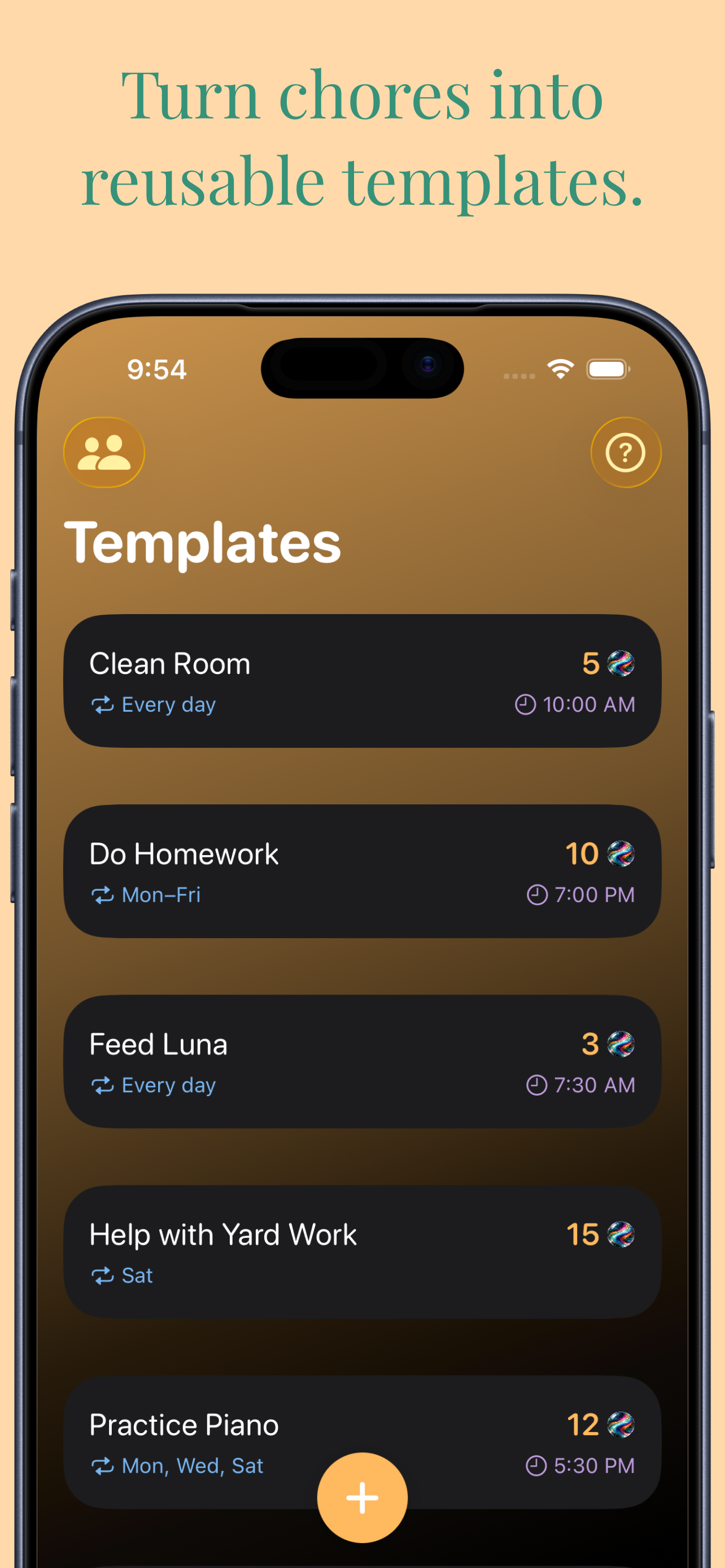 Template List